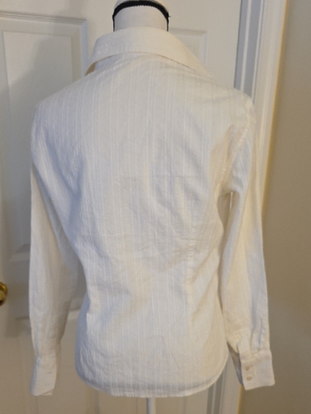 Massimo Dutti Classic White Cotton Shirt Button Down S - Picture 3 of 7